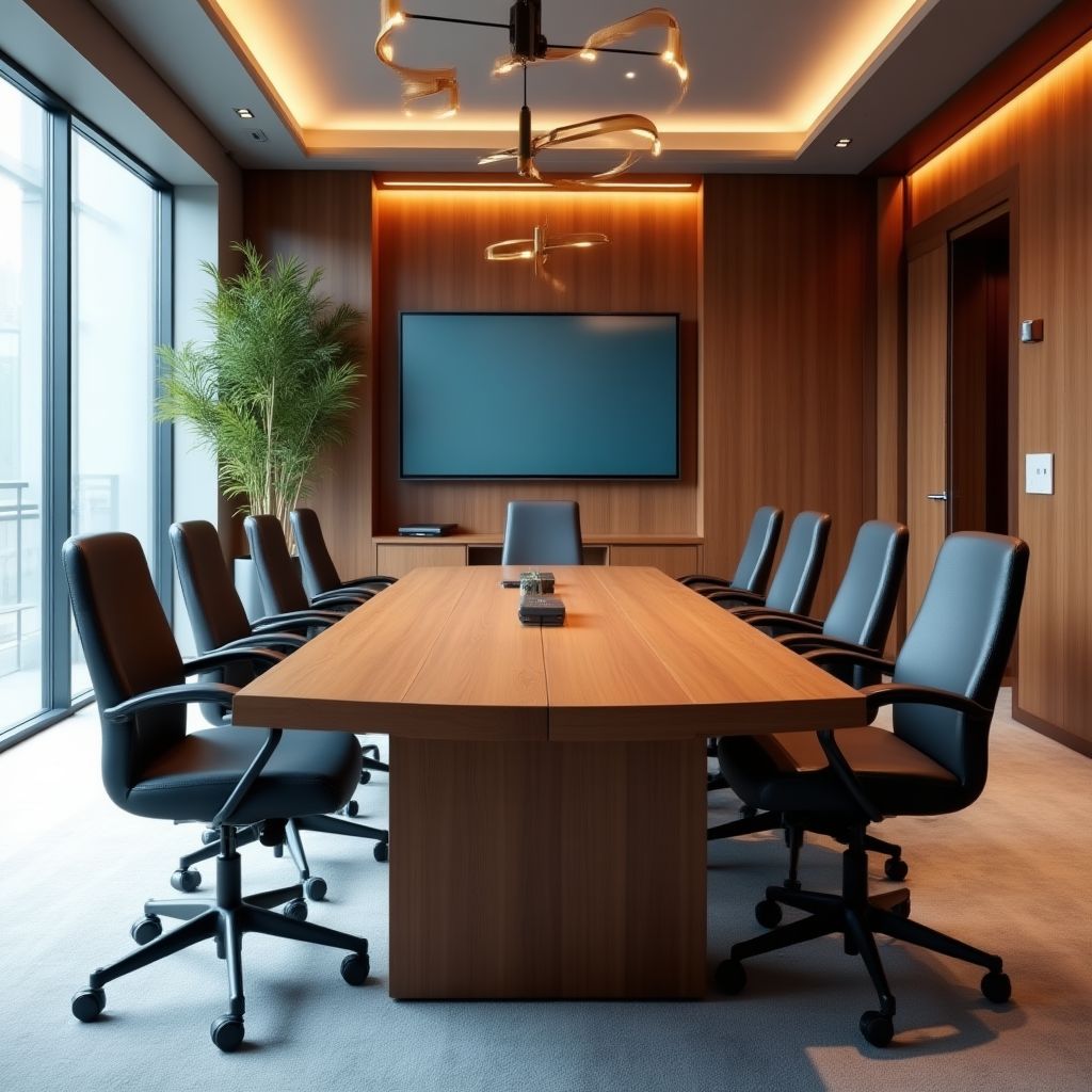 Sala de reuniones con clientes