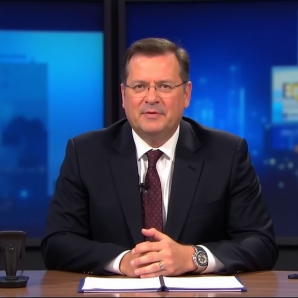Aparición en programa de TV financiero